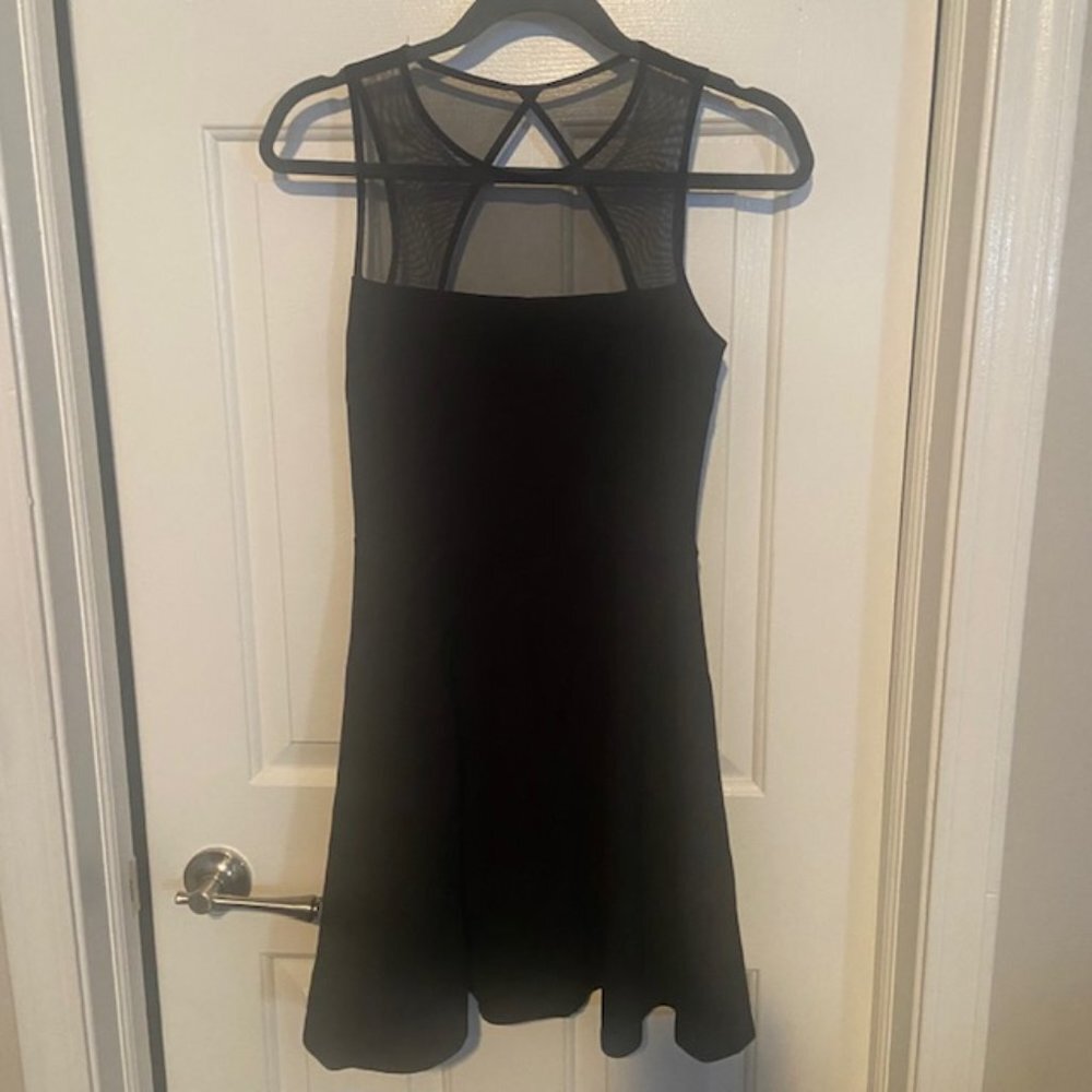 Black Sheer Dress